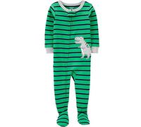 CARTER´S Grenouillère avec pieds rayures dino bébé grenouillère, vert
