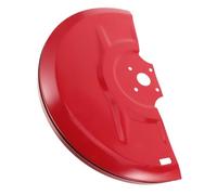 Carter Semicirculaire Rouge pour Meuleuse de Tronçonnage en Acier Carbone | Déflecteur D’étincelles Embouti, Fixation Rapide, Entraxe Cinq Millimètres, Orifices Trois Millimètres, Chantiers