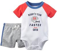 Carter's Baby Boys' Bodysuit Pant Sets 121g453, Heather, 6 Months