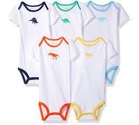 Carter's Baby Boys' Multi-pk Bodysuits, White, 9 Months