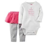 carters Baby Girls 2-Piece pour femmes & Tutu Pant set Lil Princess Pink 18 m by Carter 's