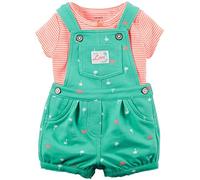 Carter's Baby Girls' 2 Piece Shortall Set 121g500
