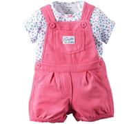 Carter's Baby Girls' 2-Piece Shortall Set