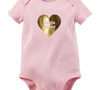 Carters Baby Girls Little Sister Bodysuit Pink 18 m by Carter 's