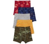 Carter's Boy's 5-Pack Cotton Boxer Briefs (Camo/Gamer, 10-12 Years)