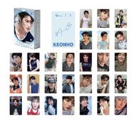 Cartes à collectionner COR-TIS « Color Outside the lines » - Cartes photo Kpop (55 feuilles Keonho)