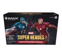 Wizards - Boîte d'apprentissage Magic The Gathering Marvel Super Heroes - 2 decks + 8 Jumpstart - FR