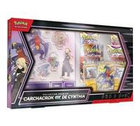 Pokémon Coffret Premium Carcharok Ex de Cynthia – 3 cartes brillantes + 6 boosters – FR Neuf scellé