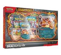 Pokémon : Collection spéciale Dracaufeu-ex du JCC Pokémon (1 Carte Promo Brillante, 2 Cartes Brillantes, 1 Carte Grand Format lenticulaire et 5 boosters)
