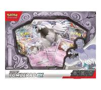 Pokémon Coffret Tombero-Ex 4 boosters, 2 cartes brillantes, 1 carte grand format brillante (Asmodée)