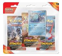 Pokémon Jcc - Écarlate Et Violet - Pack Blister De 3 Boosters Ev08 Étincelles Déferlantes Maraiste Et Électhor (1 Booster Aléatoire)