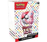 Cartes Pokémon EV3.5 - Coffret de 6 Boosters - Collectionnez les Pokémon emblématiques de Kanto