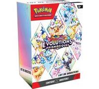 Cartes à collectionner Pokémon Lot 6 boosters Evolutions Prismatiques Multicolore A