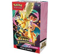 Pokémon – Lot de boosters – Méga-Évolution Héros Transcendants – 6 boosters