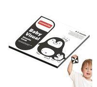 Cartes à contraste élevé pour enfants | Cartes éducatives à contraste élevé | Cartes de développement sensoriel éducatives pour enfants à la maison