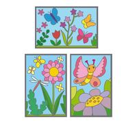 Cartes À Gratter 10x15 Cm Champêtre 3 Pièces Activités Manuelles Enfant
