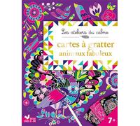 Cartes à gratter - Animaux fabuleux - Cinzia Sileo - Deux Coqs D'or - broché - Document jeunesse dès 6 ans