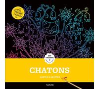 Cartes à gratter Art-thérapie Chatons