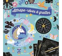 Cartes à gratter : Attrape-rêves - Pochette avec 2 attrape-rêves à gratter et à assembler - À partir de 6 ans