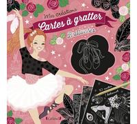 Cartes à gratter brillantes : Danse - Pochette avec 8 cartes à gratter (dont 4 argentées) - À partir de 6 ans