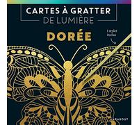 Cartes à gratter de lumière : Dorée