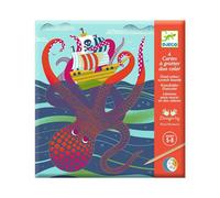 Cartes à gratter Djeco duo color Dessus-dessous