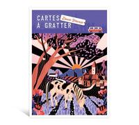 Cartes à gratter - Douce France - - Cinzia Sileo - Deux Coqs D'or - Jeux livres objets
