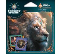 Cartes à gratter étincelantes – Animal totem – Fleurus