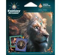Cartes à gratter étincelantes – Animal totem – Fleurus
