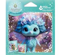 Fleurus Cartes à gratter étincelantes Forêt magique (Preciosa) – 10 cartes