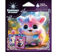 Fleurus – Cartes à gratter Fantasy Dreams – Arc-en-ciel magique