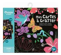 Cartes à gratter - Fleurs
