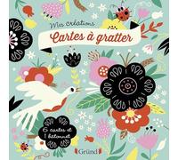 Cartes à gratter : Fleurs - Pochette avec 6 Cartes à gratter - À partir de 6 ans