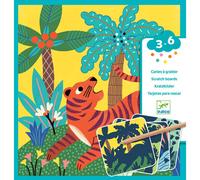 Cartes à gratter Grosses bêtes Djeco