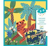 Cartes À Gratter Grosses Bêtes Multicolore TU