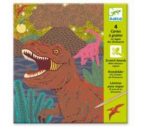 Djeco Cartes À Gratter Dinosaures