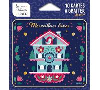 Fleurus – Cartes à gratter Merveilleux hiver – 10 images à révéler – Solenne et Thomas
