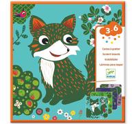 Cartes à gratter petites bêtes djeco