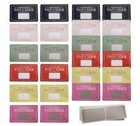 Cartes à gratter pour couple | 24 cartes de jeu Love Note - Accessoires de jeu de fête, coupons effaçables pour couple pour anniversaires, anniversaires de mariage, Saint-Valentin