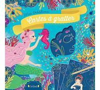 Cartes à gratter : Sirènes - Pochette avec 10 cartes à gratter - À partir de 6 ans