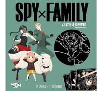 Cartes à gratter Spy x Family - 10 cartes à gratter officielles - Dès 6 ans