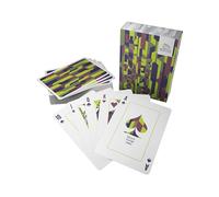 Cartes à jouer Bullets, Cartes Dazzle, Cardistry, 52 feuilles, incluant 2 jokers, couleur verte