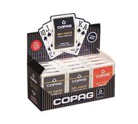 Cartes À Jouer Copag Jeu Poker Plastic Jumbo 4 Index Blue&red Display