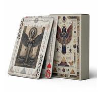 Cartes à jouer créatives, cartes de poker de table, mythologie égyptienne, style rétro, cartes à jouer à thème, design antidérapant double face, sensation lisse au toucher.