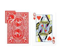 Cartes à Jouer de Magie Marquées, Voir Les Cartes à Jouer Nouveau Secret Cartes avec Marquages Discrets pour Magiciens Tours de Magie de Rue Illusion Jouet de Casse-tête et Jeu Régulier