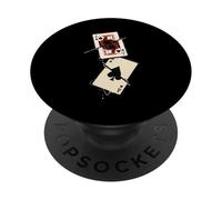 Cartes à Jouer I Jeux de Casino I Blackjack PopSockets PopGrip Adhésif