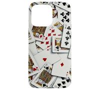 Cartes à Jouer peintes pour Joueurs de Jeux de Cartes Coque pour iPhone 15 Pro Max