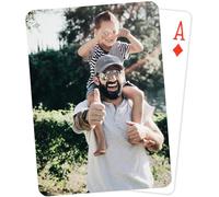 Cartes à jouer personnalisées avec photos, cartes de poker personnalisables pour fête, famille, mariages, animaux de compagnie, anniversaires, fêtes, logo d'entreprise