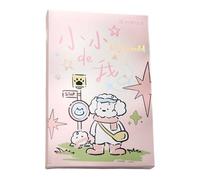 Cartes à lettres d'animaux - Ensemble de vœux pastel, notes en papier ludiques | Feuilles de papeterie illustrées, cartes lettres, papier cadeau inscriptible pour célébration, école, scrapbooking