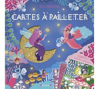 Cartes à pailleter - Pochette avec 5 cartes à pailleter et 4 feuilles de transfert - À partir de 6 ans